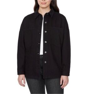 Hudson Jeans Dark Denim Shaket Jacket Medium